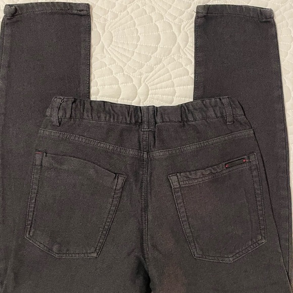 Zara Boys 5 Pocket Ribbed Pant Size 11/12 Gray-Black - Picture 10 of 17